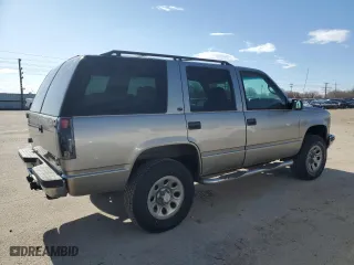 1999 Chevrolet Tahoe Z71 with VIN 1GNEK13R4XJ458295, listed as a Copart auction lot 47435675 with 211,422 mi miles and Salvage Title. Bid and sale history available at carsss.com. Image 3.