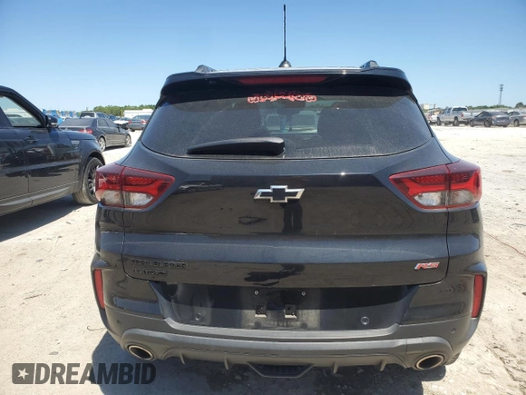 2021 Chevrolet TrailBlazer RS with VIN KL79MTSL8MB164365, listed as a Copart auction lot 52881875 with 48,142 mi miles and Salvage Title. Bid and sale history available at carsss.com. Image 6.