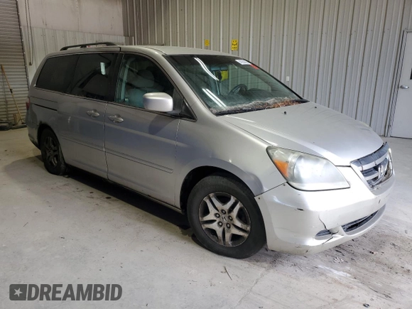 2007 Honda Odyssey EX with VIN 5FNRL38427B407563, listed as a Copart auction lot 48264385 with 358,505 mi miles and Clean Title. Bid and sale history available at carsss.com. Image 4.