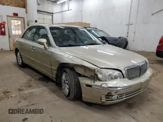 2004 Hyundai XG with VIN KMHFU45E54A322526, listed as a Copart auction lot 82060054 with 130,494 mi miles and Salvage Title. Bid and sale history available at carsss.com. Image 4.