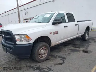2018 Ram 2500 Tradesman with VIN 3C6UR5HJ7JG240216, listed as a IAAI auction lot 41371971 with 143,069 mi miles. Bid and sale history available at carsss.com. Image 2.