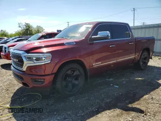 2019 Ram 1500 Limited with VIN 1C6SRFHT2KN856963, listed as a Copart auction lot 58815325 with 45,610 mi miles and Salvage title. Bid and sale history available at DreamBid. Image 1.