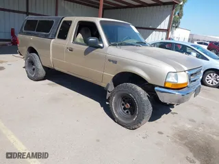 1999 Ford Ranger XL with VIN 1FTYR14X9XTA59675, listed as a IAAI auction lot 41861165 with 208,928 mi miles. Bid and sale history available at carsss.com. Image 1.