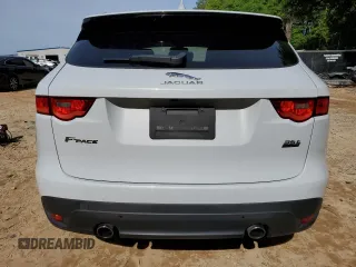 2017 Jaguar F-Pace 35t Premium with VIN SADCJ2BV4HA066611, listed as a Copart auction lot 54249725 with 103,873 mi miles and Salvage title. Bid and sale history available at DreamBid. Image 6.