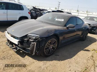 2022 Porsche Taycan z VIN WP0AA2Y13NSA13852, wystawiony jako Copart lot #70614584 z przebiegiem 12 820 mil mil oraz Szkoda całkowita • Salvage title. Historia ofert i sprzedaży dostępna na DreamBid. Obrazek 1.