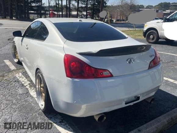 2014 Infiniti Q60 Journey with VIN JN1CV6EKXEM110777, listed as a Copart auction lot 45679495 with 128,241 mi miles and Clean title. Bid and sale history available at DreamBid. Image 3.