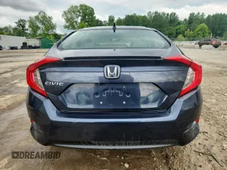 2016 Honda Civic EX-L with VIN 19XFC1F75GE018863, listed as a Copart auction lot 60630535 with 158,806 mi miles and Salvage title. Bid and sale history available at DreamBid. Image 6.
