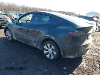 2022 Tesla Model Y Long Range with VIN 7SAYGDEE7NF316856, listed as a IAAI auction lot 41452234 with Not Provided miles and . Bid and sale history available at carsss.com. Image 3.