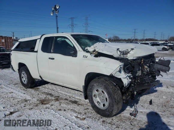 2024 Nissan Frontier S with VIN 1N6ED1CM4RN654866, listed as a Copart auction lot 42084015 with Not provided miles and Salvage title. Bid and sale history available at DreamBid. Image 4.