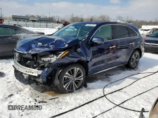2020 Acura MDX w/Technology Pkg with VIN 5J8YD4H51LL037447, listed as a Copart auction lot 44859145 with 12,304 mi miles and Non Repairable. Bid and sale history available at carsss.com. Image 1.