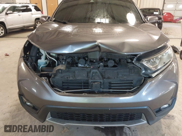 2017 Honda CR-V EX-L with VIN 2HKRW1H87HH511466, listed as a IAAI auction lot 41100246 with 99,684 mi miles. Bid and sale history available at carsss.com. Image 6.
