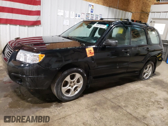 2007 Subaru Forester X with VIN JF1SG63677H717925, listed as a Copart auction lot 54975415 with 115,772 mi miles and Clean Title. Bid and sale history available at carsss.com. Image 1.