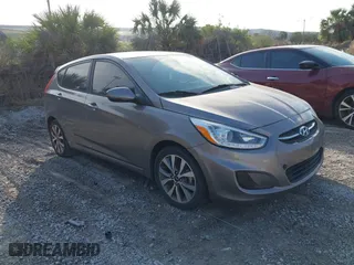 2017 Hyundai Accent Sport with VIN KMHCU5AE1HU364694, listed as a IAAI auction lot 41592700 with 97,357 mi miles. Bid and sale history available at carsss.com. Image 1.