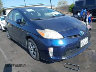 2014 Toyota Prius Four with VIN JTDKN3DU5E1749371, listed as a IAAI auction lot 42018410 with 115,395 mi miles. Bid and sale history available at carsss.com. Image 1.