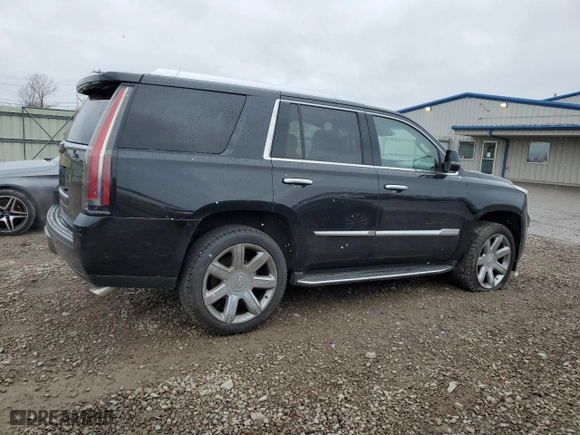 2017 Cadillac Escalade Luxury with VIN 1GYS4BKJ0HR208928, listed as a Copart auction lot 53185395 with 92,398 mi miles and Clean Title. Bid and sale history available at carsss.com. Image 3.