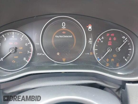 2025 Mazda CX-30 S Preferred with VIN 3MVDMBCM2SM776872, listed as a IAAI auction lot 42582130 with 9,541 mi miles and . Bid and sale history available at DreamBid. Image 7.