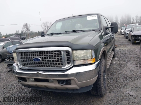 2002 Ford Excursion Limited с VIN 1FMNU43S02ED21911, выставлен на аукционе IAAI как лот 41318676 с пробегом 423 528 миль миль и . История ставок и продаж доступна на DreamBid. Изображение 12.