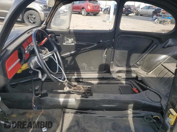 1967 Volkswagen Beetle with VIN 117653432, listed as a Copart auction lot 43755205 with Not Provided miles and Clean Title. Bid and sale history available at DreamBid. Image 7.