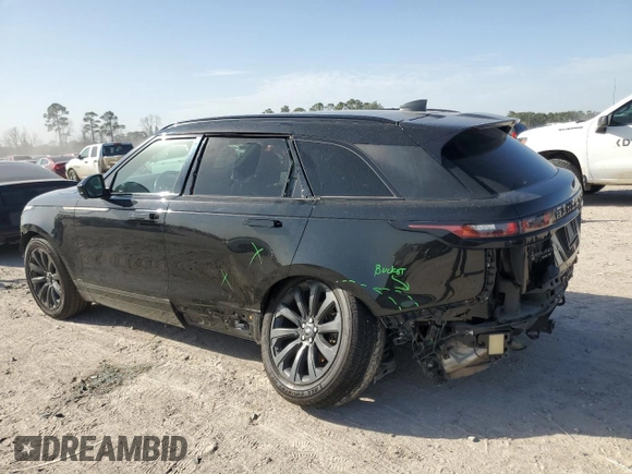 2019 Land Rover Range Rover Velar R-Dynamic SE with VIN SALYL2EX0KA216321, listed as a Copart auction lot 48216415 with 113,947 mi miles and Salvage Title. Bid and sale history available at carsss.com. Image 2.
