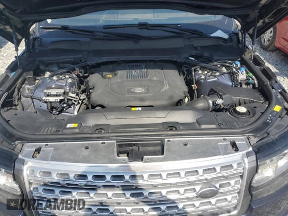 2017 Land Rover Range Rover HSE z VIN SALGS2FK6HA354794, wystawiony jako Copart lot #58181405 z przebiegiem 76 443 mil mil oraz Czysty tytuł • Clean title. Historia ofert i sprzedaży dostępna na DreamBid. Obrazek 12.