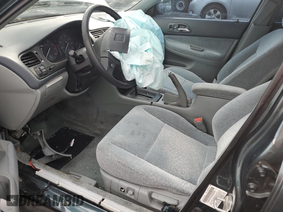 1997 Honda Accord EX with VIN 1HGCD5656VA204693, listed as a Copart auction lot 76399274 with 375,061 mi miles and Salvage Title. Bid and sale history available at DreamBid. Image 7.