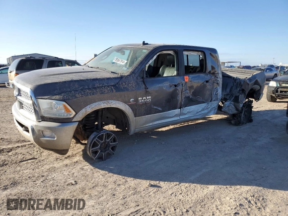 2015 Ram 3500 Laramie with VIN 3C63R3ML5FG609704, listed as a Copart auction lot 83667914 with 103,868 mi miles and Salvage Title. Bid and sale history available at carsss.com. Image 1.