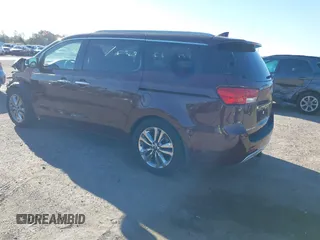 2015 Kia Sedona SX-L with VIN KNDME5C16F6039671, listed as a IAAI auction lot 41736237 with 113,035 mi miles and . Bid and sale history available at DreamBid. Image 3.