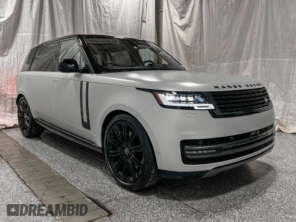 2023 Land Rover Range Rover with VIN SALK1BE77PA033825, listed as a Copart auction lot 56371645 with 16,581 mi miles and Clean Title. Bid and sale history available at DreamBid. Image 1.