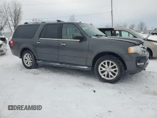 2016 Ford Expedition EL Limited with VIN 1FMJK2AT1GEF12071, listed as a Copart auction lot 45064515 with 292,506 mi miles and Clean Title. Bid and sale history available at carsss.com. Image 4.