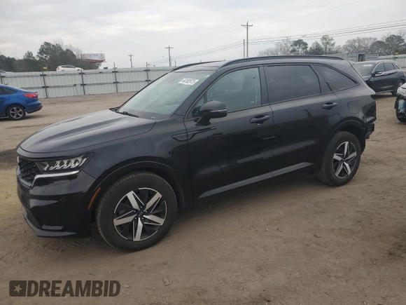 2021 Kia Sorento S with VIN 5XYRL4LC5MG059427, listed as a Copart auction lot 44182975 with 44,288 mi miles and Salvage Title. Bid and sale history available at DreamBid. Image 1.