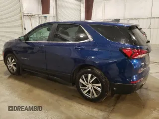2022 Chevrolet Equinox LT z VIN 3GNAXUEV4NL233974, wystawiony jako Copart lot #50736885 z przebiegiem 17 127 mil mil oraz Szkoda całkowita • Salvage title. Historia ofert i sprzedaży dostępna na DreamBid. Obrazek 2.
