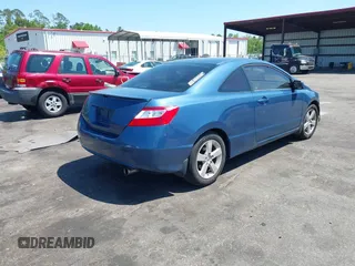2008 Honda Civic Cpe EX with VIN 2HGFG12868H580491, listed as a IAAI auction lot 42066847 with 178,887 mi miles. Bid and sale history available at carsss.com. Image 4.