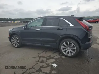 2021 Cadillac XT4 AWD Luxury with VIN 1GYFZBR4XMF014647, listed as a Copart auction lot 63800444 with 49,724 mi miles and Salvage Title. Bid and sale history available at carsss.com. Image 2.