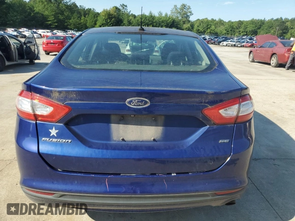 2015 Ford Fusion SE with VIN 1FA6P0H77F5115316, listed as a Copart auction lot 59480225 with 155,767 mi miles and Salvage title. Bid and sale history available at DreamBid. Image 6.