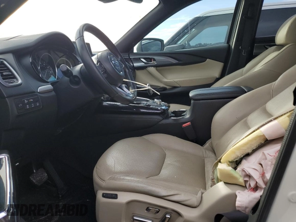 2016 Mazda CX-9 Grand Touring with VIN JM3TCADY1G0106260, listed as a Copart auction lot 86427184 with 95,520 mi miles and Clean Title. Bid and sale history available at DreamBid. Image 7.