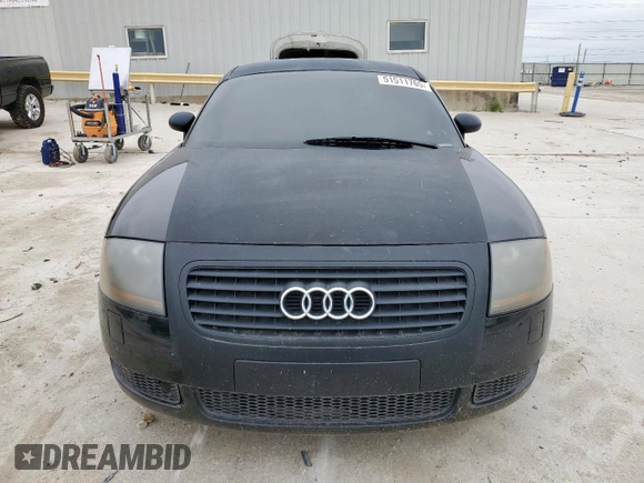 2001 Audi TT with VIN TRUWT28N511004768, listed as a Copart auction lot 51511765 with 160,485 mi miles and Salvage Title. Bid and sale history available at carsss.com. Image 5.