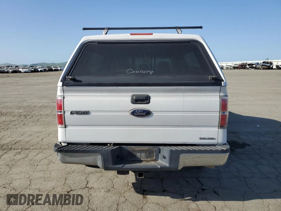 2011 Ford F-150 XL with VIN 1FTMF1CM8BFB33612, listed as a Copart auction lot 52458815 with 168,477 mi miles and Salvage Title. Bid and sale history available at DreamBid. Image 6.