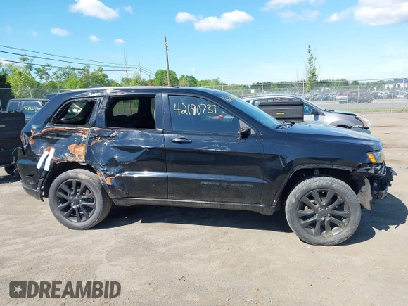 2018 Jeep Grand Cherokee Altitude with VIN 1C4RJFAG6JC147832, listed as a IAAI auction lot 42190737 with 104,280 mi miles and . Bid and sale history available at DreamBid. Image 14.
