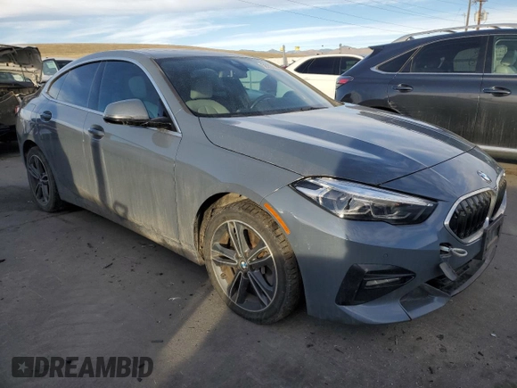 2020 BMW 2 Series 228i xDrive with VIN WBA73AK0XL7G13148, listed as a Copart auction lot 50231465 with 48,675 mi miles and Salvage Title. Bid and sale history available at DreamBid. Image 4.