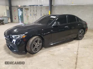 2023 Mercedes-Benz C 300 z VIN W1KAF4HB9PR152385, wystawiony jako Copart lot #38415474 z przebiegiem 19 486 mil mil oraz . Historia ofert i sprzedaży dostępna na DreamBid. Obrazek 1.
