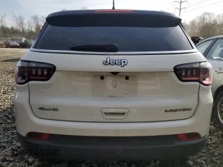 2020 Jeep Compass Limited with VIN 3C4NJDCB0LT195905, listed as a Copart auction lot 81085404 with 108,352 mi miles and Salvage Title. Bid and sale history available at carsss.com. Image 6.