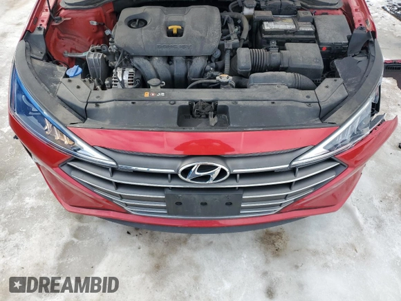 2020 Hyundai Elantra SE with VIN 5NPD74LF2LH620506, listed as a Copart auction lot 46542785 with 127,556 mi miles and Salvage Title. Bid and sale history available at carsss.com. Image 11.