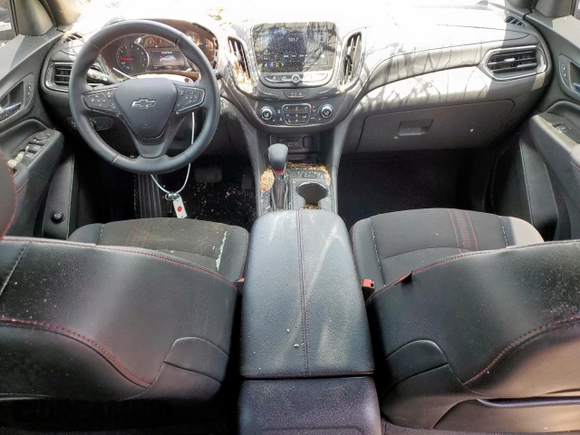 2023 Chevrolet Equinox RS with VIN 3GNAXMEG4PL230724, listed as a Copart auction lot 58936695 with 31,984 mi miles and Salvage title. Bid and sale history available at DreamBid. Image 8.