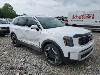 2024 Kia Telluride S with VIN 5XYP64GC5RG538334, listed as a Copart auction lot 53972225 with 14,691 mi miles and Salvage title. Bid and sale history available at DreamBid. Image 4.