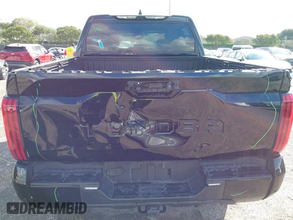 2022 Toyota Tundra 2WD SR5 with VIN 5TFLA5AB5NX012795, listed as a IAAI auction lot 41599301 with 25,191 mi miles. Bid and sale history available at carsss.com. Image 6.