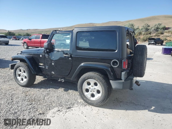 2015 Jeep Wrangler Sahara with VIN 1C4AJWBG5FL733795, listed as a Copart auction lot 61998255 with 86,655 mi miles and Salvage title. Bid and sale history available at DreamBid. Image 2.