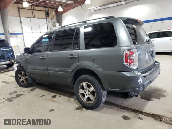 2007 Honda Pilot EX-L with VIN 5FNYF28727B031311, listed as a Copart auction lot 45973705 with 211,530 mi miles and Salvage Title. Bid and sale history available at DreamBid. Image 2.
