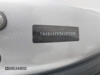 2010 Toyota Corolla z VIN 1NXBU4EE3AZ377078, wystawiony jako IAAI lot #42355051 z przebiegiem 202 547 mil mil oraz . Historia ofert i sprzedaży dostępna na DreamBid. Obrazek 12.