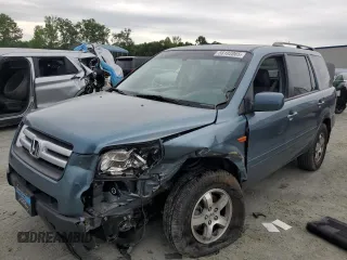 2008 Honda Pilot EX-L z VIN 5FNYF28558B007696, wystawiony jako Copart lot #56102065 z przebiegiem 56 442 mil mil oraz Szkoda całkowita • Salvage title. Historia ofert i sprzedaży dostępna na DreamBid. Obrazek 1.