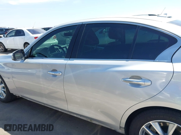 2014 Infiniti Q50 Premium with VIN JN1BV7AP2EM691601, listed as a IAAI auction lot 42323769 with 93,413 mi miles and . Bid and sale history available at DreamBid. Image 15.